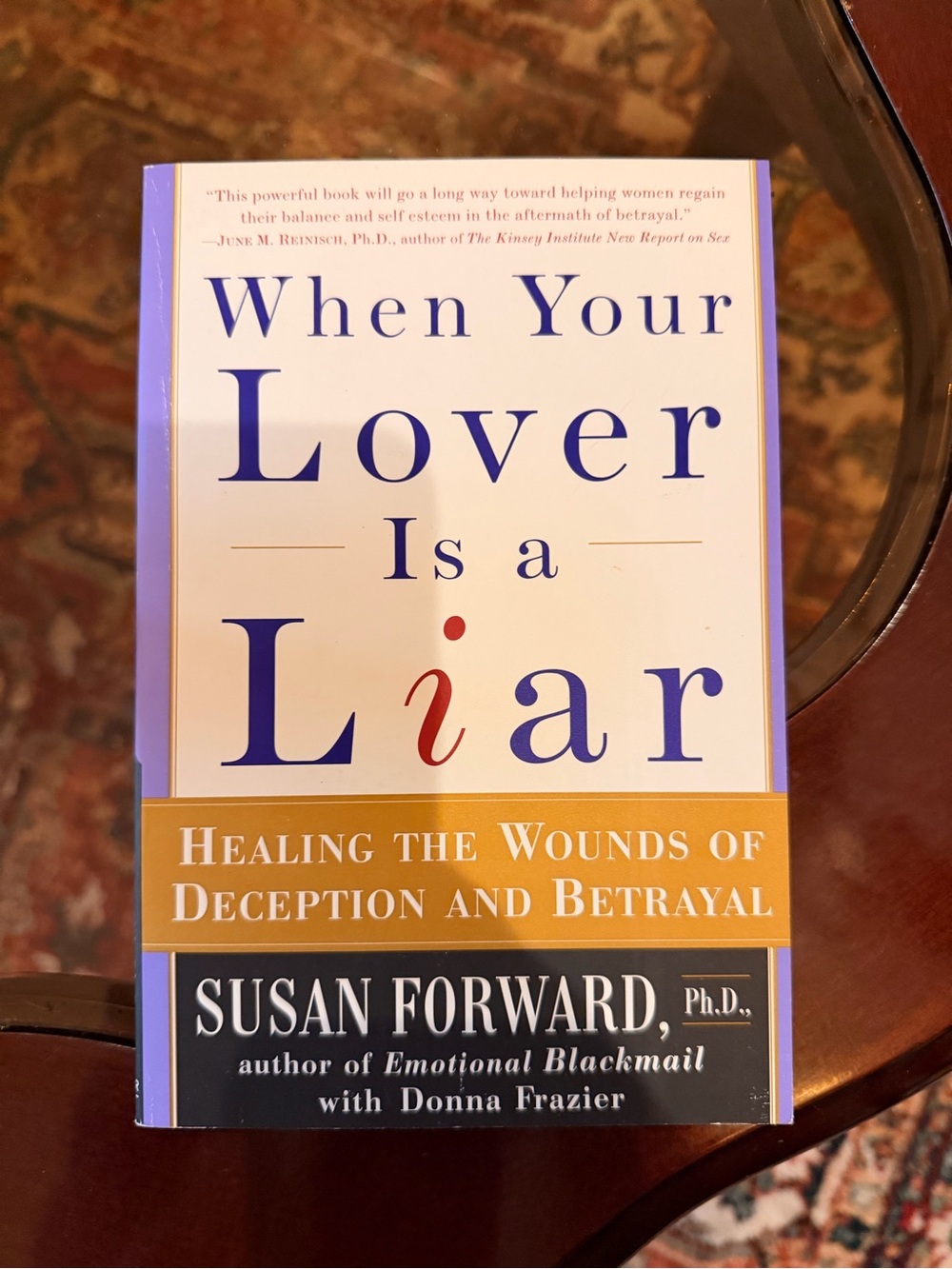 Harper 'When Your Lover Is a Liar' — Purple, White, Gold